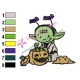 Funny Yoda Star Wars Embroidery Design